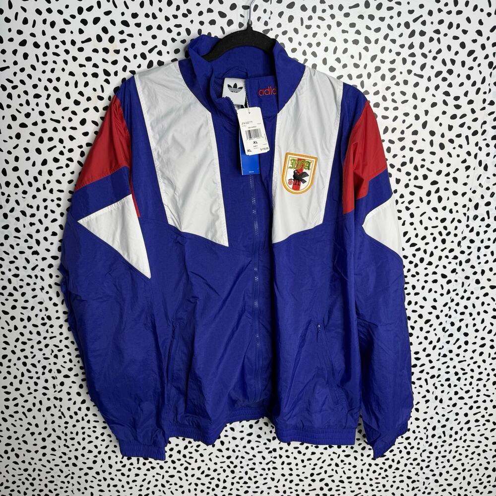 Adidas Soccer Japan National Football Team EQT Track Top Jacket Blue XL